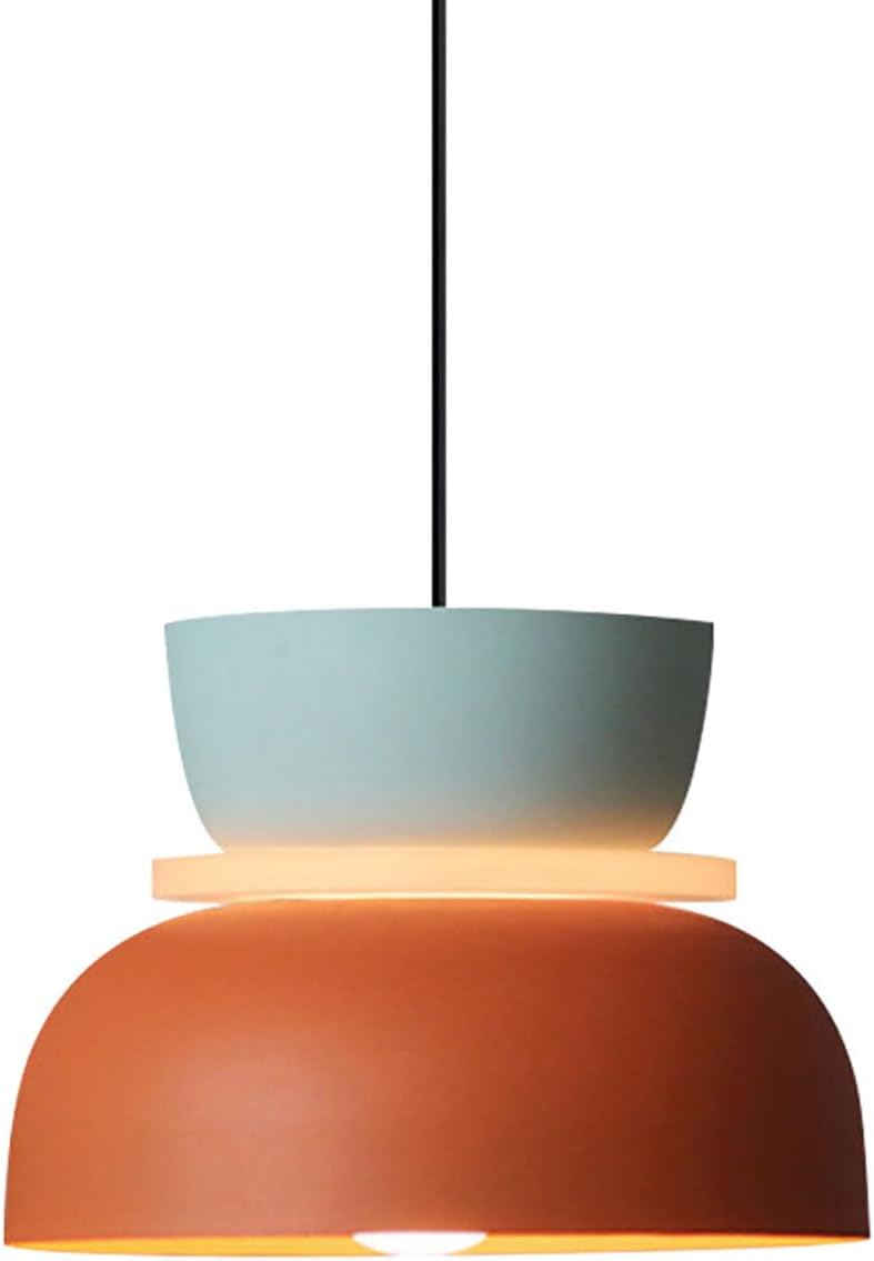 Two Tone Macaron Shade Pendant Light