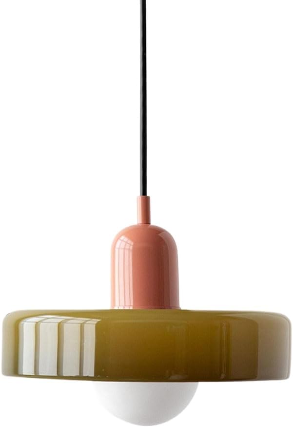 Two Tone Glass Nordic Pendant Lamp