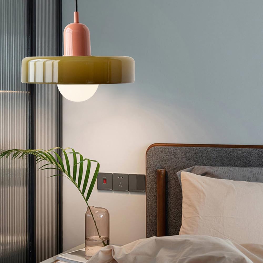 Two Tone Glass Nordic Pendant Lamp