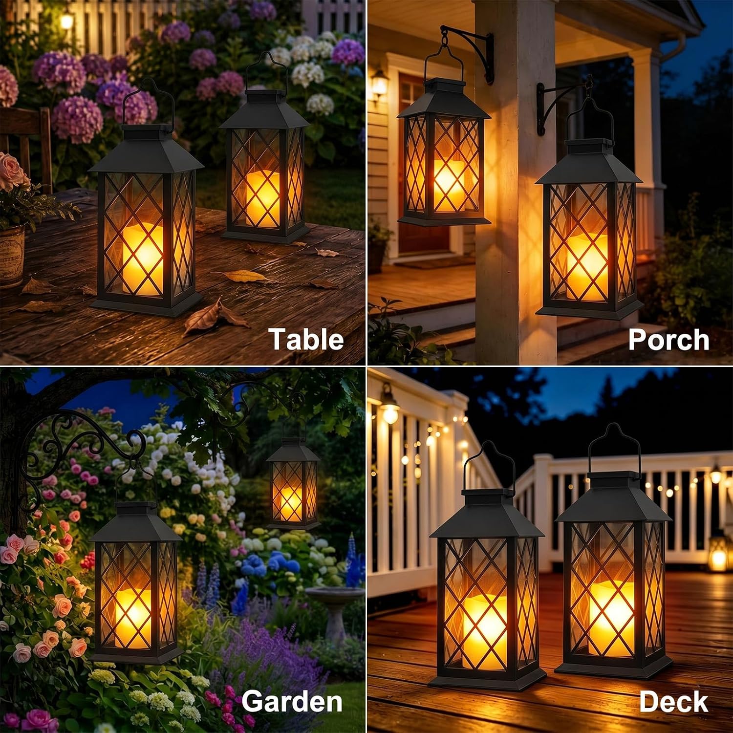Waterproof Solar Decorative Outdoor Lanterns