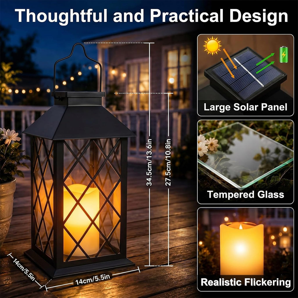 Waterproof Solar Decorative Outdoor Lanterns