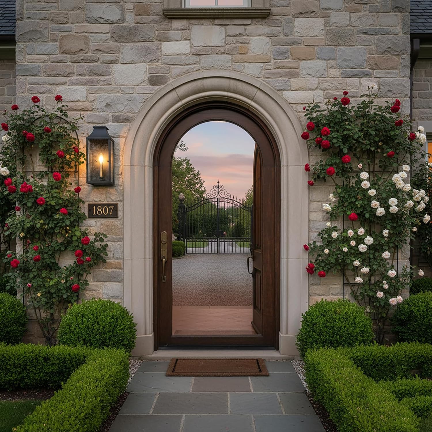 Classic Waterproof Black Outdoor Wall Lantern